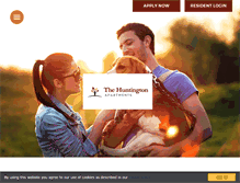 Tablet Screenshot of liveathuntingtonapts.com